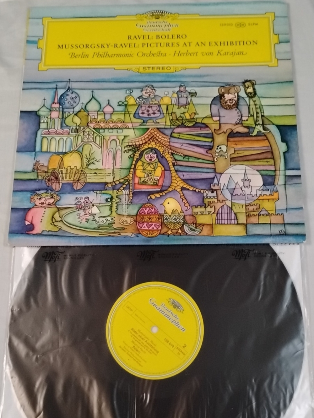 Ravel: Bolero / Mussorgsky-Ravel Vinyl Album – Vintage Deutsche Grammophon